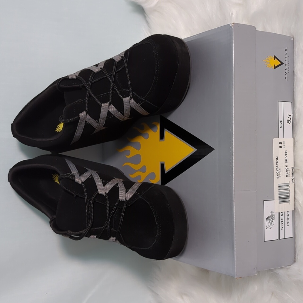 Volatile High Heel Sneakers  NIB